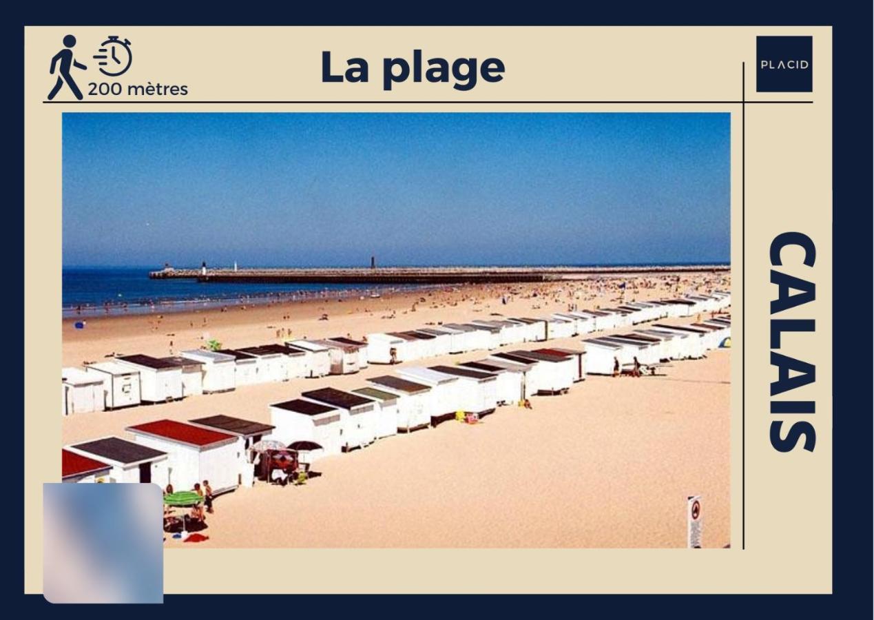 L Evasion - Appartement Plage - Tv Hd - Wifi Fibre Кале Екстер'єр фото